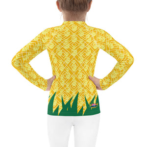 Girl's Rash Guard Pineapple Sweetie