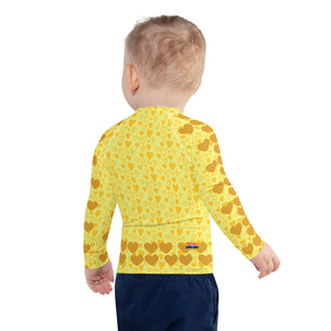 Kids Rash Guard Heart Of Gold