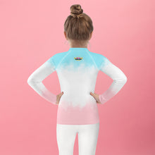 Load image into Gallery viewer, Girl&#39;s Rash Guard Unicorn Friends
