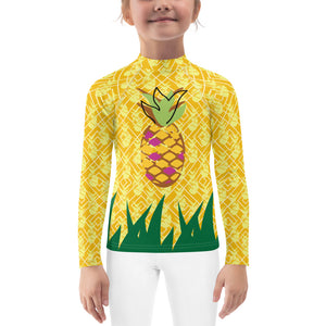 Girl's Rash Guard Pineapple Sweetie