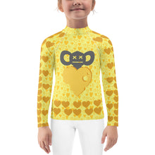 Load image into Gallery viewer, Kids Rash Guard Heart Of Gold
