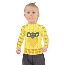 Load image into Gallery viewer, Kids Rash Guard Heart Of Gold
