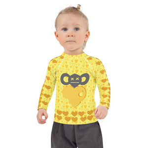 Kids Rash Guard Heart Of Gold