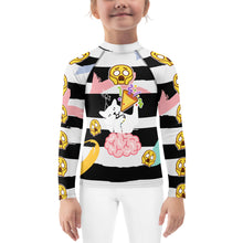 Load image into Gallery viewer, Girl&#39;s Rash Guard Out Of My Mind
