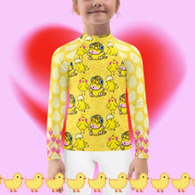 Load image into Gallery viewer, Girls Rash Guard Unicorn Pio
