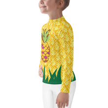 Load image into Gallery viewer, Girl&#39;s Rash Guard Pineapple Sweetie
