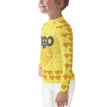 Load image into Gallery viewer, Kids Rash Guard Heart Of Gold
