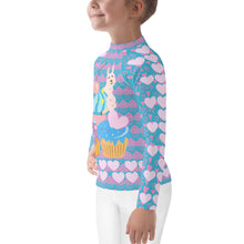 Load image into Gallery viewer, Girl&#39;s Rash Guard Cupcake Dreaming
