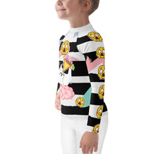 Load image into Gallery viewer, Girl&#39;s Rash Guard Out Of My Mind
