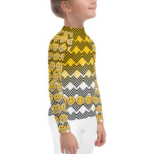 Load image into Gallery viewer, Kids Rash Guard Happy Belt On
