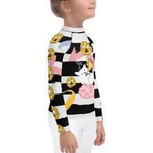 Load image into Gallery viewer, Girl&#39;s Rash Guard Out Of My Mind
