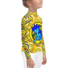 Load image into Gallery viewer, Girl&#39;s Rash Guard Supersonic Unicorn
