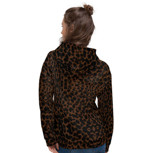 Unisex Leopard Hoodie - Sacred Kandy