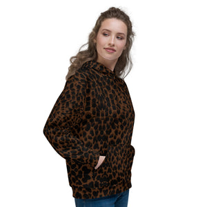 Unisex Leopard Hoodie - Sacred Kandy