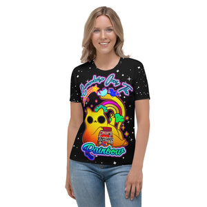 Women's T-shirt Over The Rainbow