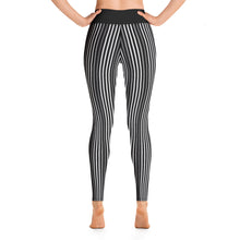 Load image into Gallery viewer, Beetle Black Stripe Yoga Leggings
