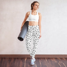 Load image into Gallery viewer, Women&#39;s Yoga Leggings Dalmatian
