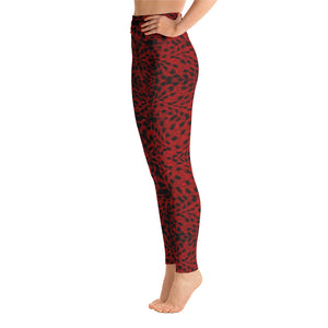 Mafdet's Rage Yoga Leggings