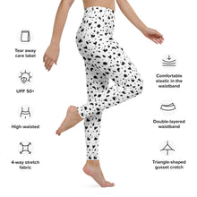 Load image into Gallery viewer, Women&#39;s Yoga Leggings Dalmatian
