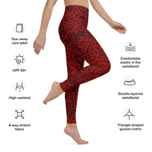 Load image into Gallery viewer, Mafdet&#39;s Rage Yoga Leggings
