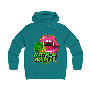 Woman's Hoodie VEGETARIAN MONSTER