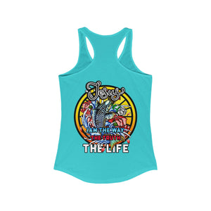 Women's Racerback Tank THE LIFE