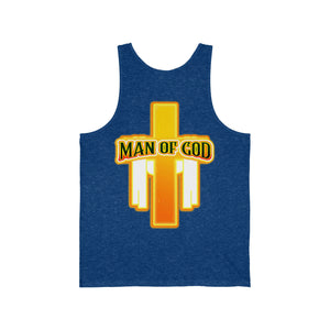 Unisex Jersey Tank MAN OF GOD