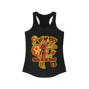 Women's Racerback Tank Pizza My Heart