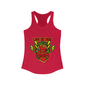 Women's Racerback Tank BOOM