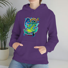 Load image into Gallery viewer, Women&#39;s Heavy Blend™ Hooded Sweatshirt Dreaming of Paradises
