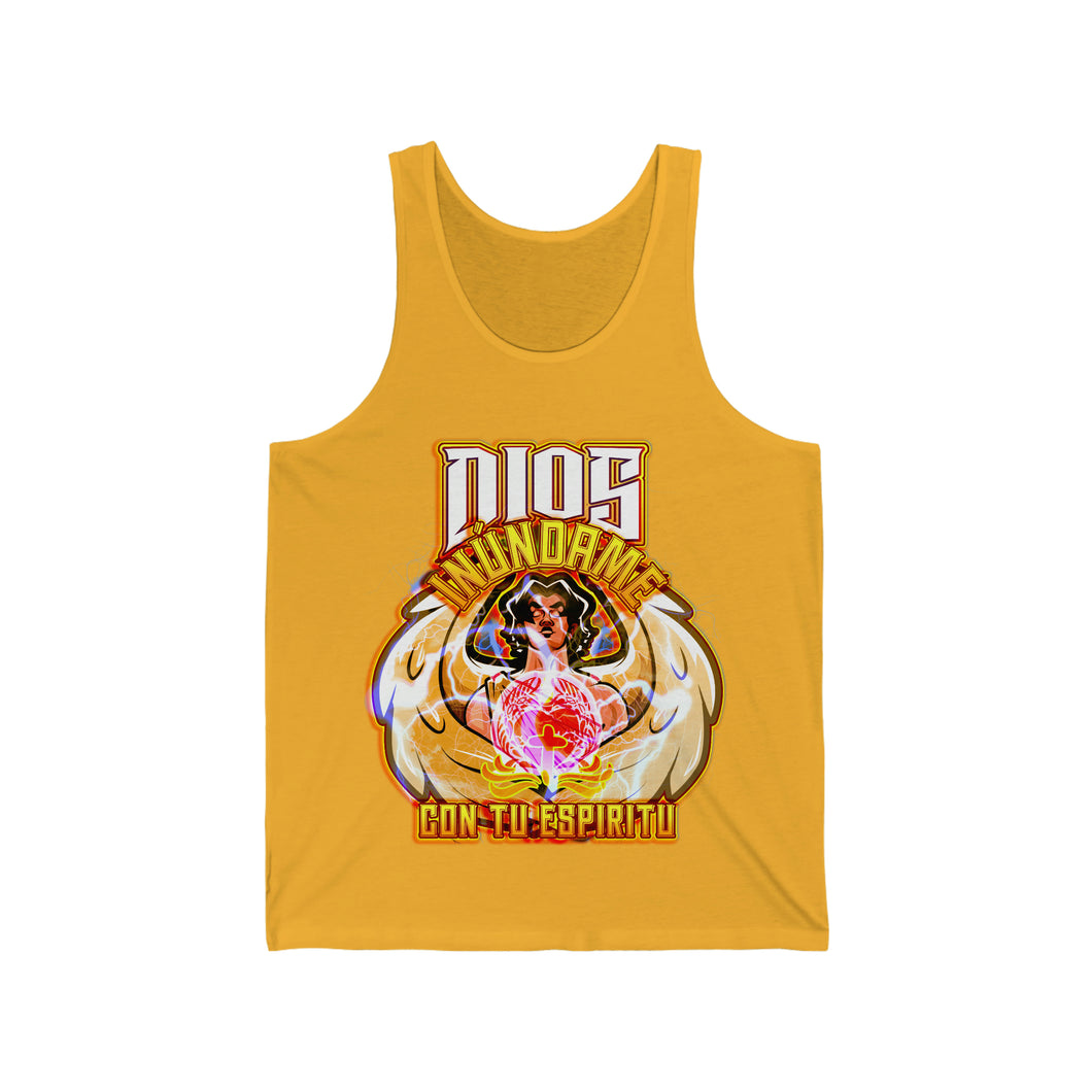 Unisex Jersey Tank INUNDAME DIOS