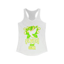 Load image into Gallery viewer, Women&#39;s Racerback Tank FAITH OVER FEAR
