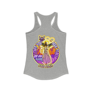 Women's Racerback Tank LOVED YOU 1000 YEARS