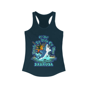 Women's Racerback Tank En El Mar