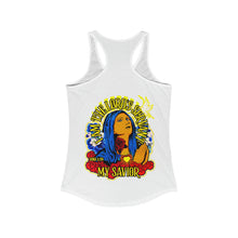 Load image into Gallery viewer, Women&#39;s Racerback Tank I AM THE LORD&#39;S SERVANT LUKE 1:38
