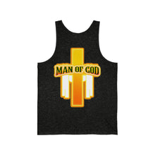 Load image into Gallery viewer, Unisex Jersey Tank MAN OF GOD
