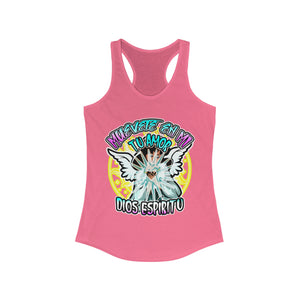 Women's Racerback Tank MUEVETE EN MI