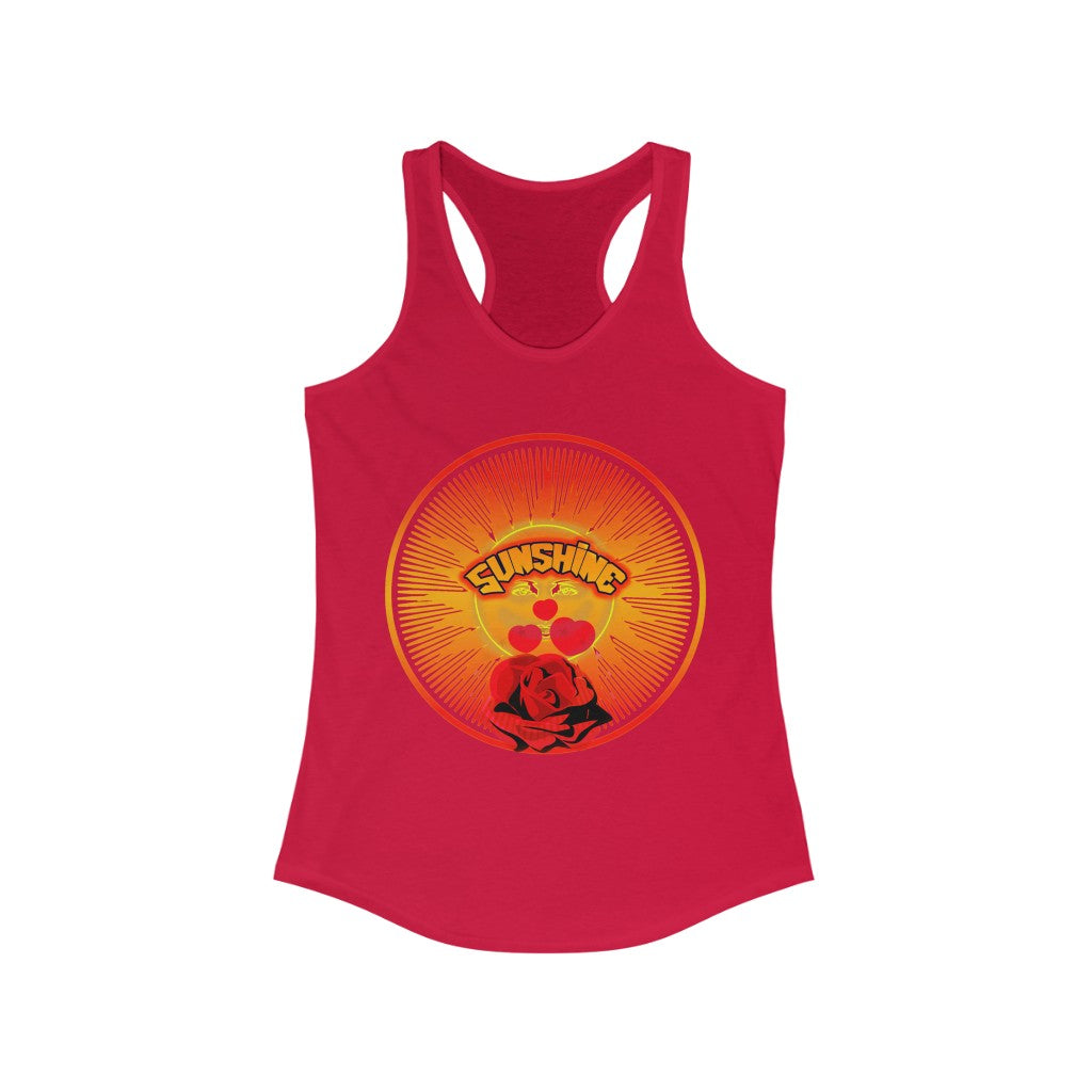 Women's Racerback Tank Sunshine