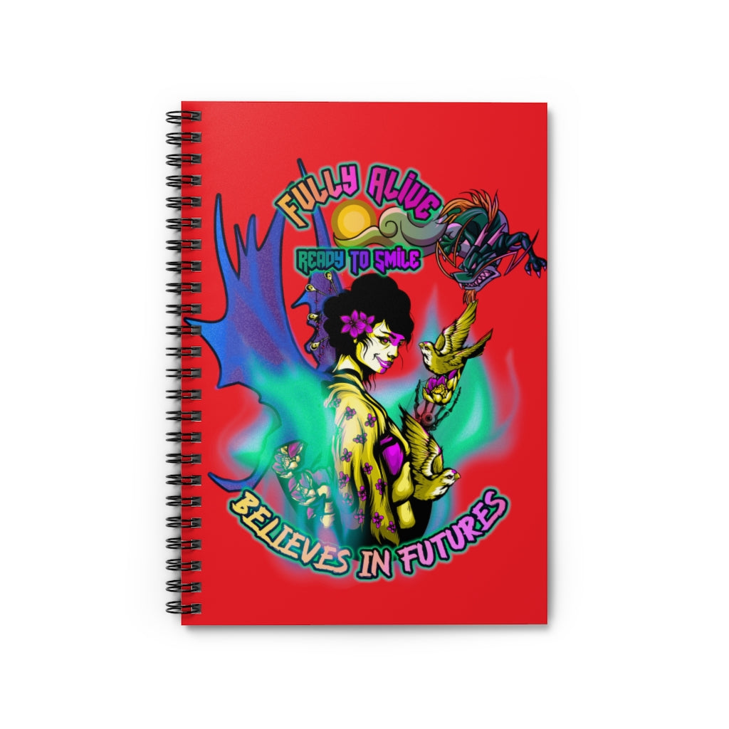 Fully Alive Spiral Notebook - Ruled Line