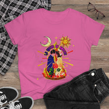 Load image into Gallery viewer, Women&#39;s Midweight Cotton Tee La Noche De Anoche
