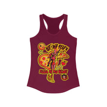 Load image into Gallery viewer, Women&#39;s Racerback Tank Pizza My Heart
