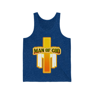 Unisex Jersey Tank MAN OF GOD