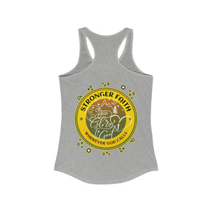 Women's Racerback Tank GOD CALLS