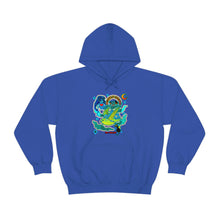 Load image into Gallery viewer, Women&#39;s Heavy Blend™ Hooded Sweatshirt Dreaming of Paradises
