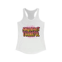 Load image into Gallery viewer, Women&#39;s Racerback Tank ABUNDANT THANKFUL
