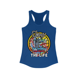 Women's Racerback Tank THE LIFE