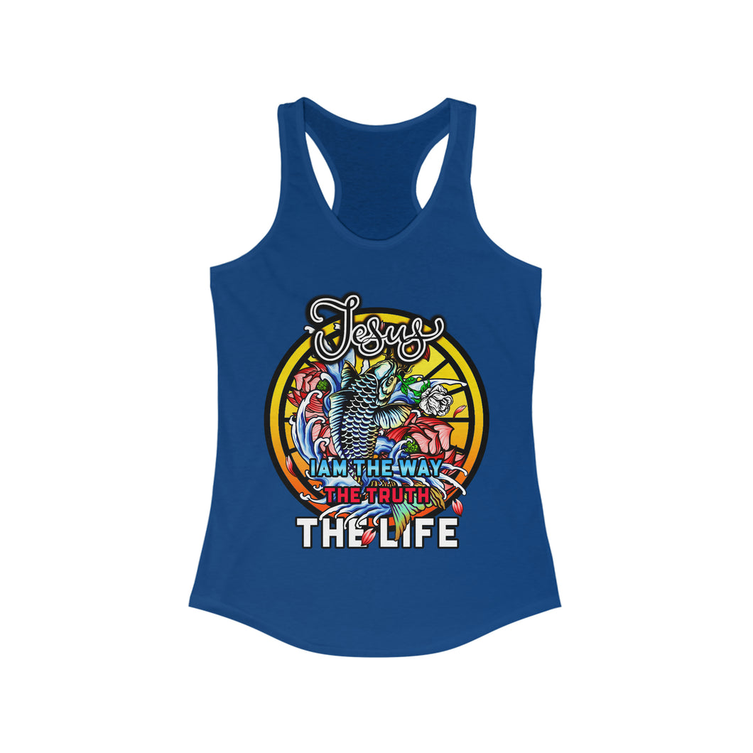 Women's Racerback Tank THE LIFE