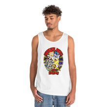 Load image into Gallery viewer, Unisex Heavy Cotton Tank Top OVERCOME POWER OF THE ENEMY LUKE 10:19
