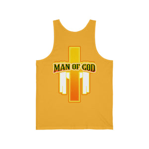 Unisex Jersey Tank MAN OF GOD