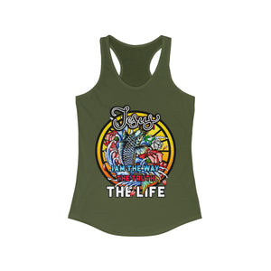 Women's Racerback Tank THE LIFE